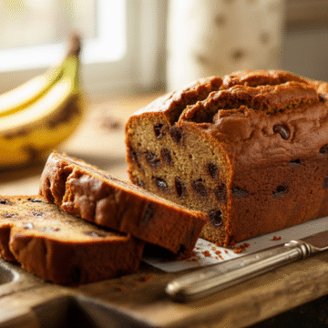 Chocolate Chip Banana Bread Recipe