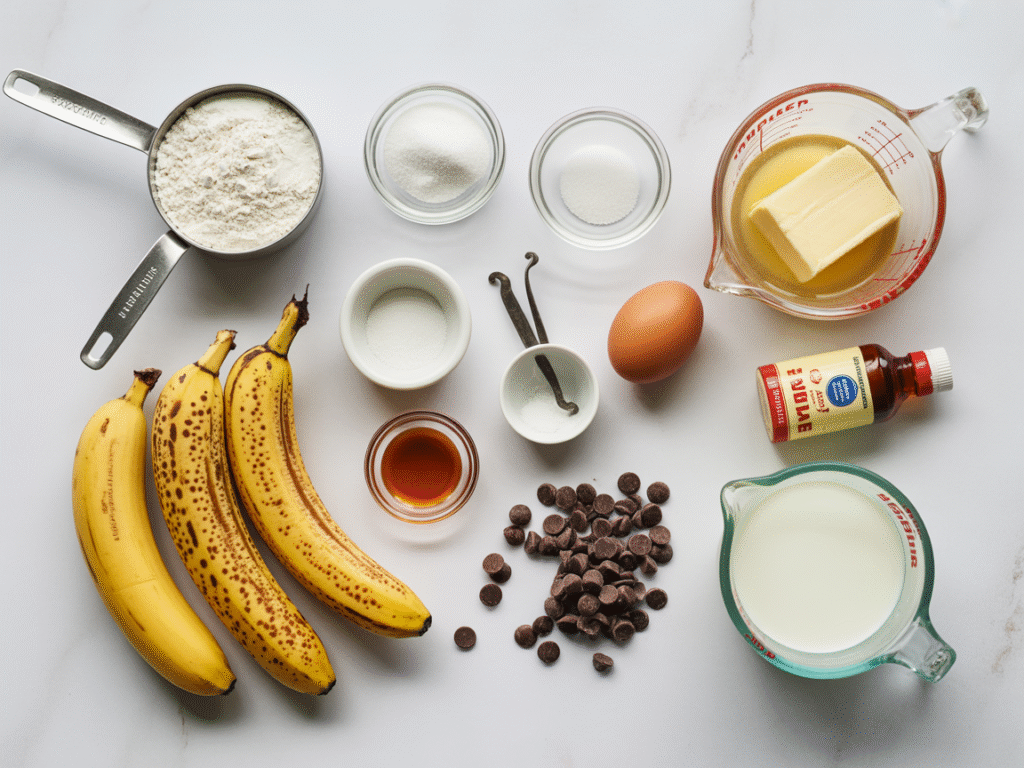Chocolate Chip Banana Bread Recipe